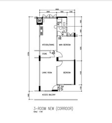 Blk 103 Bukit Purmie Ville (Bukit Merah), HDB 3 Rooms #465144421